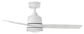Hinkley Chet 48" Indoor/Outdoor Ceiling Fan, Matte White