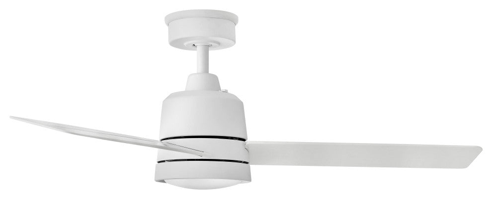 Hinkley Chet 48" Indoor/Outdoor Ceiling Fan, Matte White