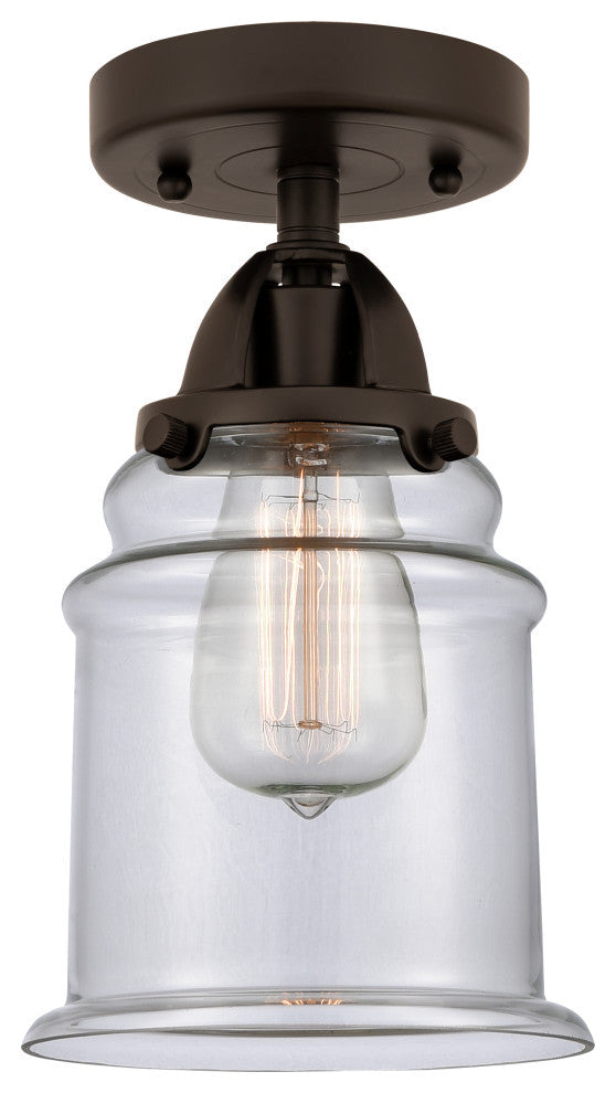 INNOVATIONS LIGHTING 288-1C-OB-G182 Canton 1 Light 6 inch Semi-Flush Mount