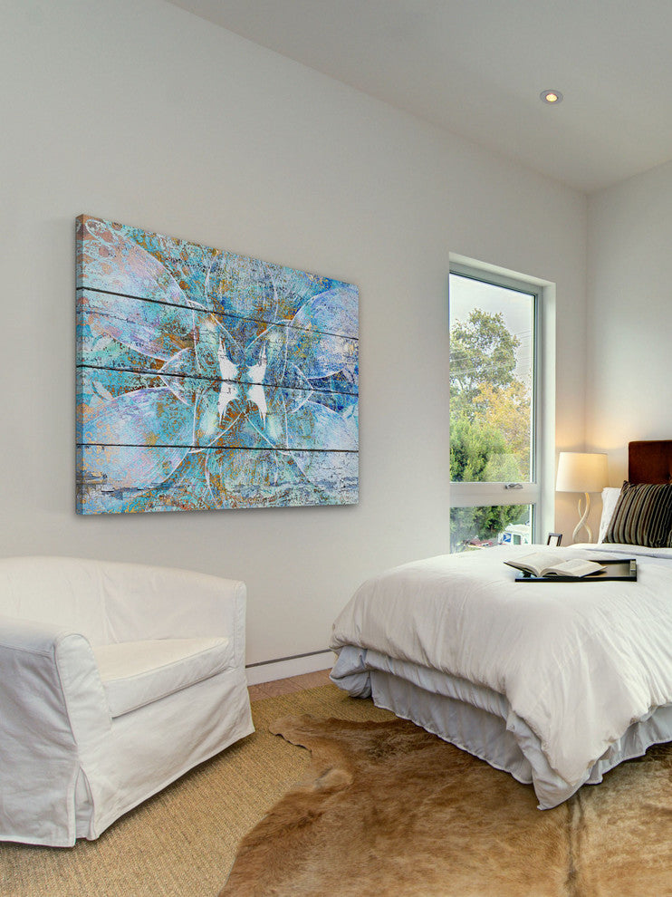 "Succulent Pattern" Painting Print on Canvas by Irena Orlov