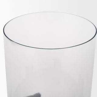 Price Small Matte Black Metal With Glass Hurricane Candle Holder