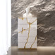 Modrest Aspen Modern White and Gold Chest
