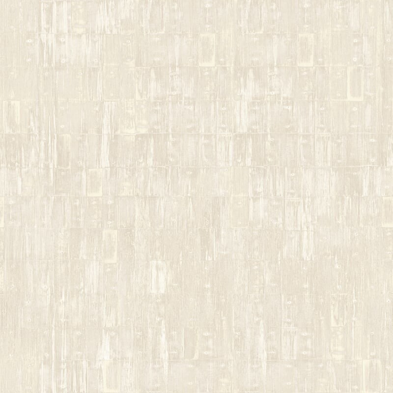 Serendipity 2, Traditional Damask Solid Wallpaper, Beige, Sample