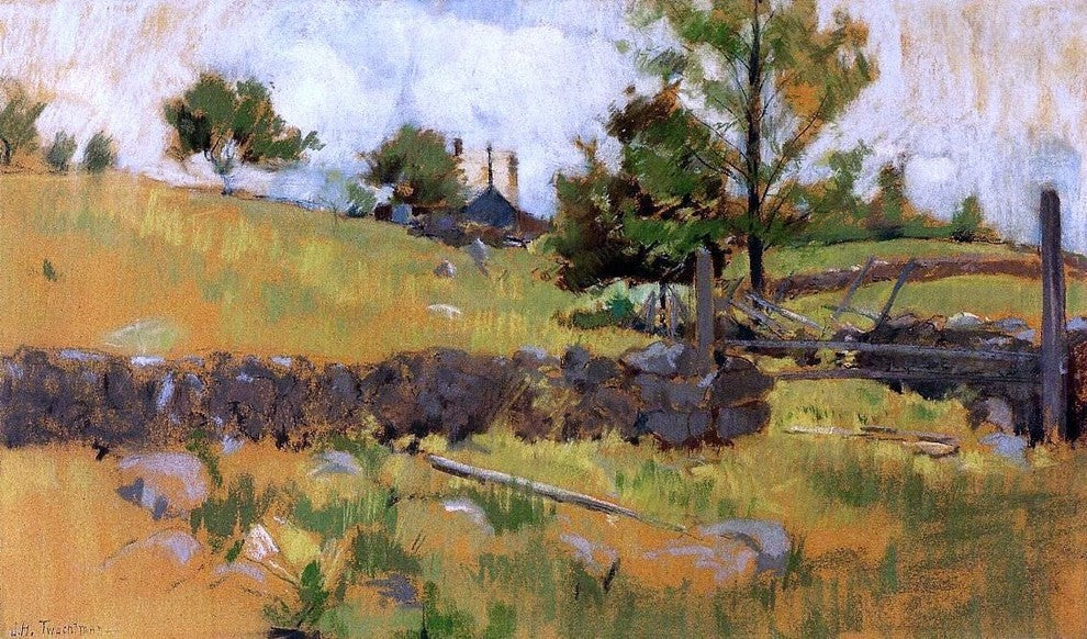 John Twachtman Spring Landscape Wall Decal