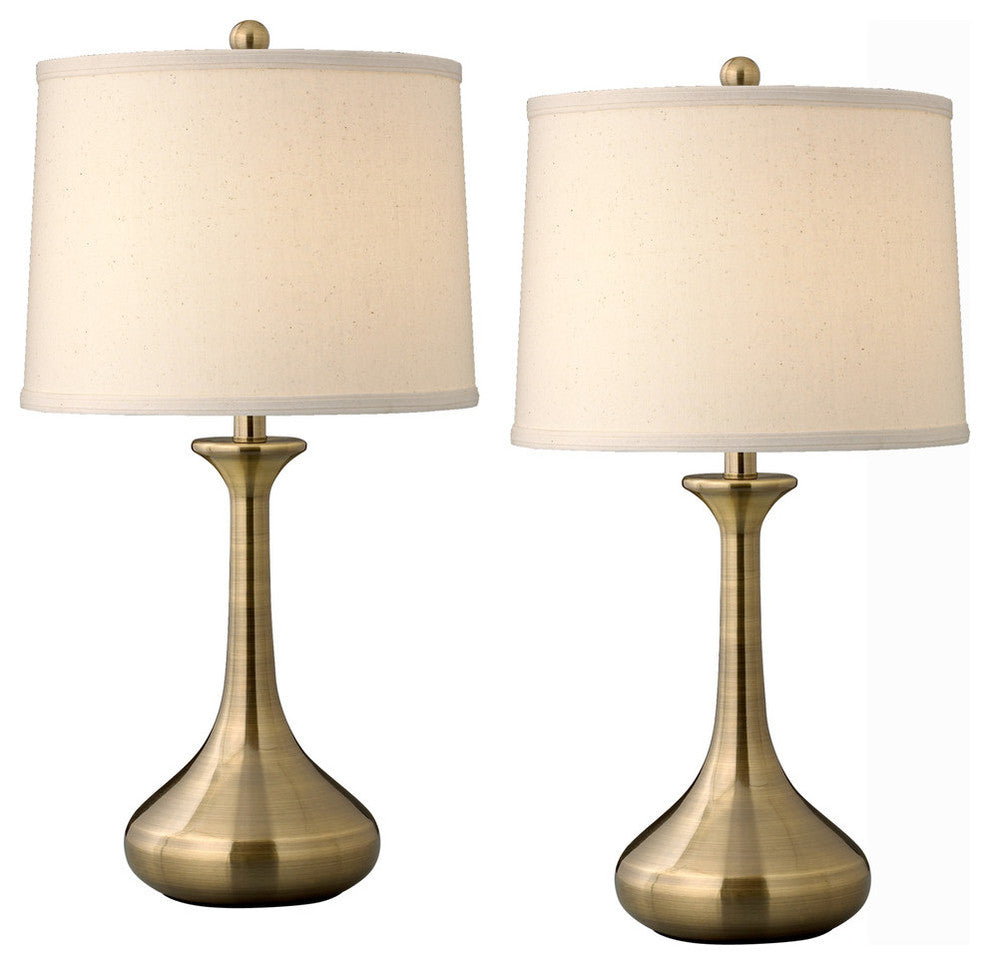 Metallic Drop, Set of 2