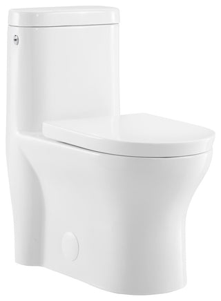 Monaco One Piece Elongated Toilet, Touchless