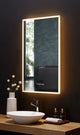 Immersion LED Frameless Mirror, 24"