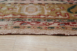 Beige Traditional All Over Oushak Area Rug