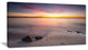 "Beautiful Natural Sea During Sunrise" Seashore Canvas Print, 40"x20"