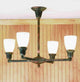 27W Revival Oyster Bay Goblet 4 LT Chandelier