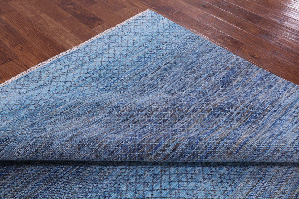 Savannah Grass Hand Knotted Wool Rug 8' 0" X 9' 11" - Q13238