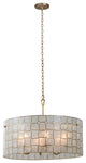 Roxy 27x19" 6-Light Casual Luxury Large Pendants by Kalco