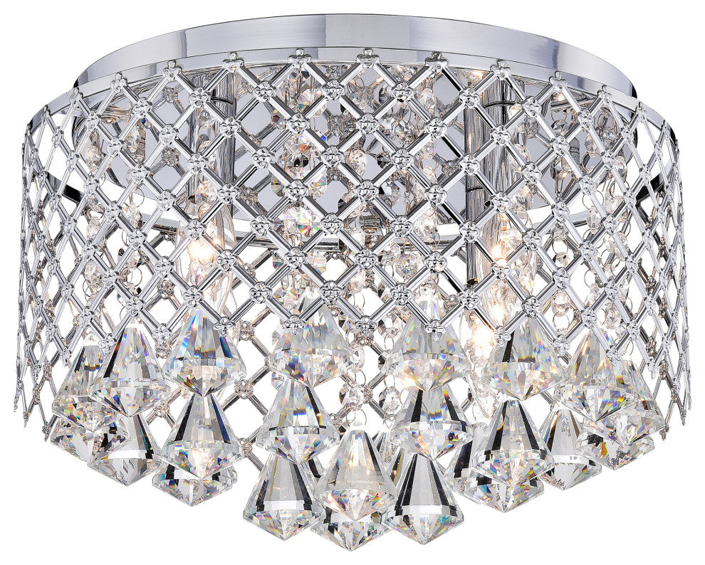 Aegina 4-Light Flush Mount Fixture