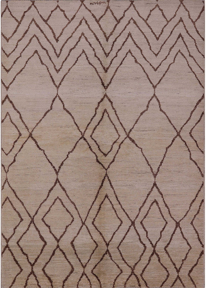 Ahgly Company Indoor Rectangle Mid-Century Modern Area Rugs, 2' x 4'
