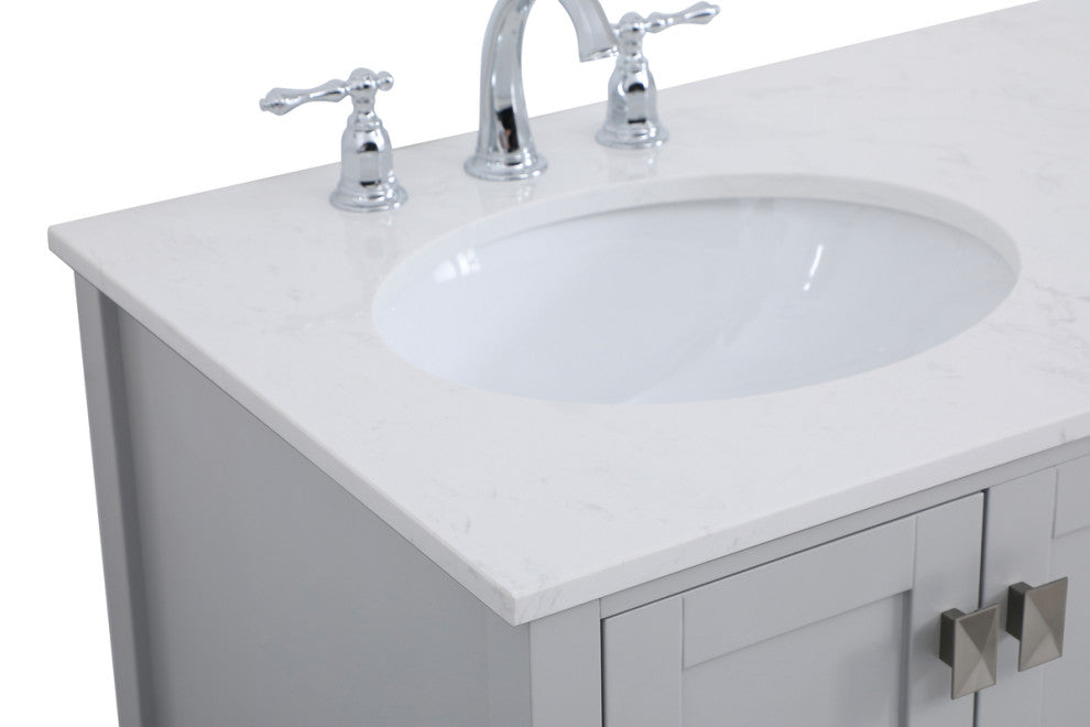 Isabel Grey 32" Single Sink Bathroom Vanity