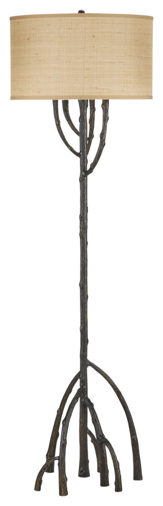 Mangrove Bronze Floor Lamp