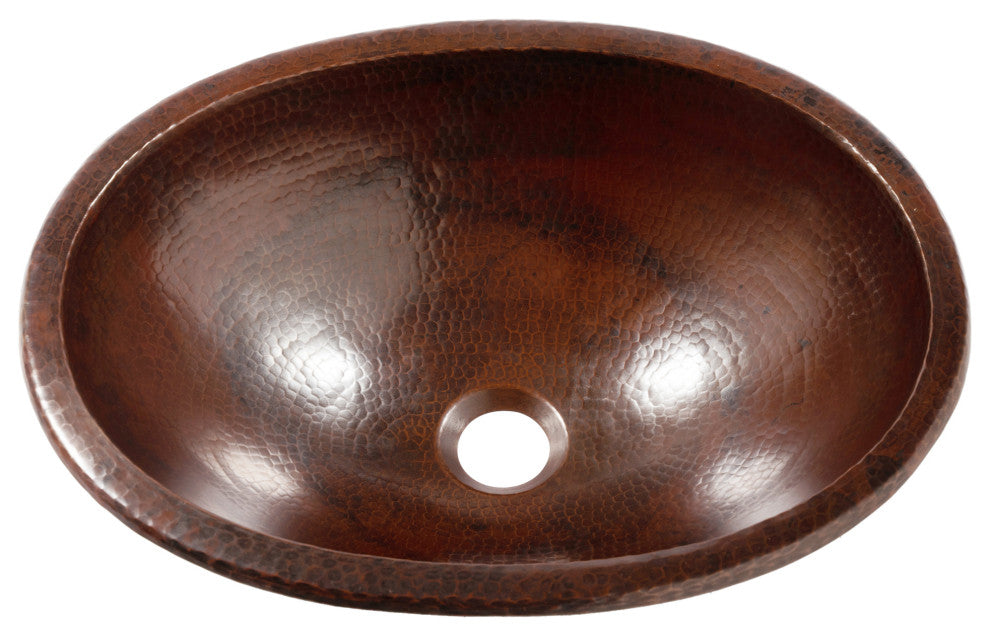 Schrodinger 17" Dual Flex Bathroom Sink in Copper