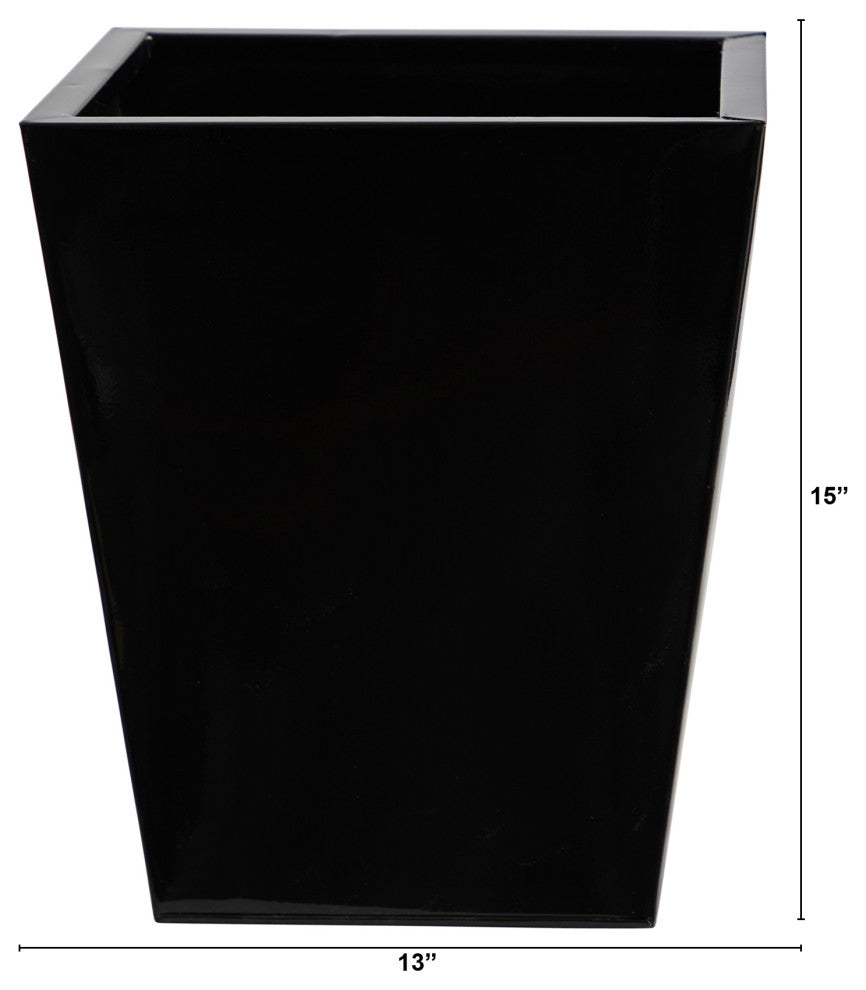15" Classic Square Metal Planter