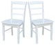 Set of Two Madrid Chairs, White