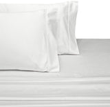 300 TC 22" Deep Pocket Cotton Sheet Set, White, California King