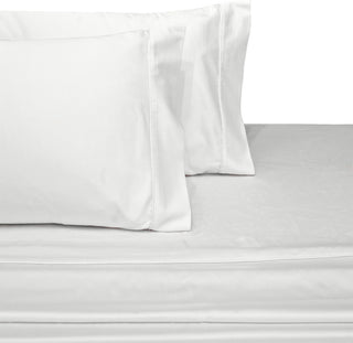 300 TC 22" Deep Pocket Cotton Sheet Set, White, California King