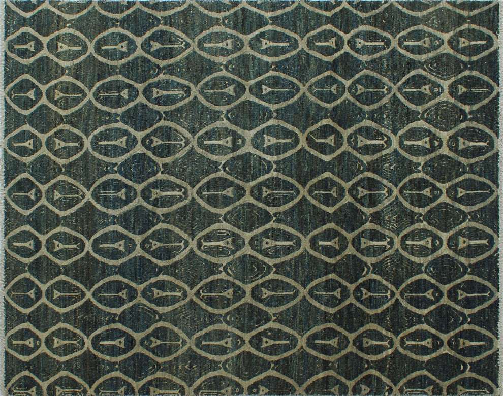 High-Low Fine Chobi Serra Gray Rug, 7'11x9'5