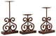 Pomeroy 573804 Savanna Set Of 3 Pillar Holders