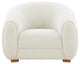 Safavieh Couture Emiliana Boucle Accent Chair Ivory