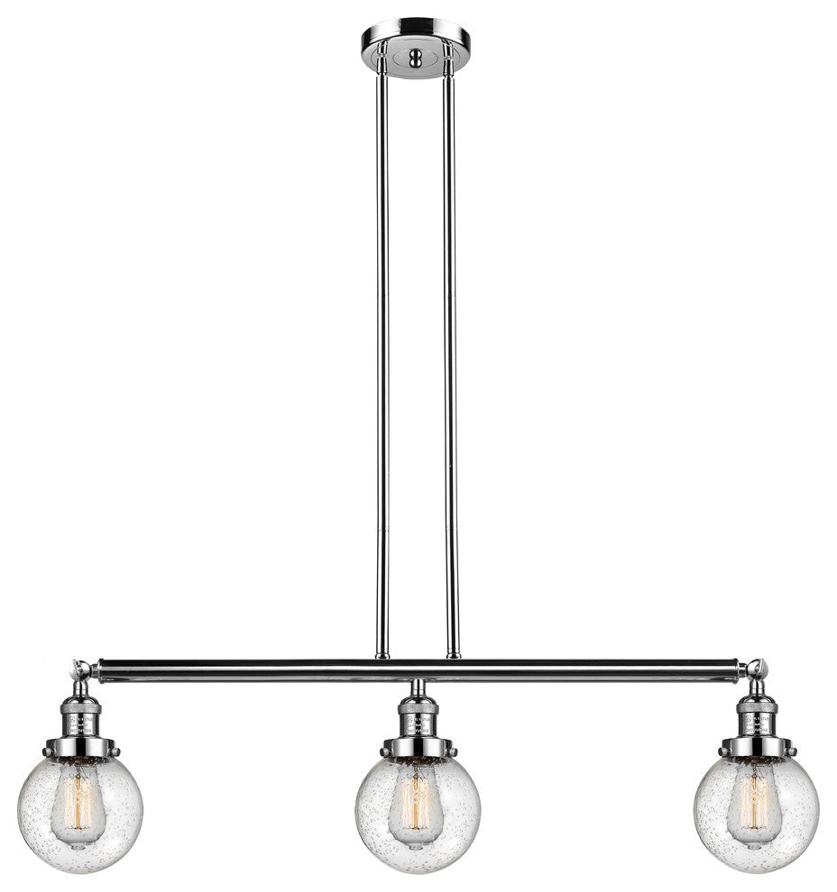 Innovations Lighting 213-Pn-S-G204-6 3 Light 38" Island Light