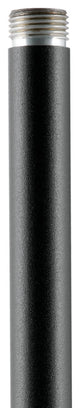 Textured Architectural Bronze 12" Accessory Stem, 1/2" diameter