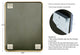 Geneva 23.6 in. x 31.5 Black Rectangular Rounded Framed Bathroom Mirror