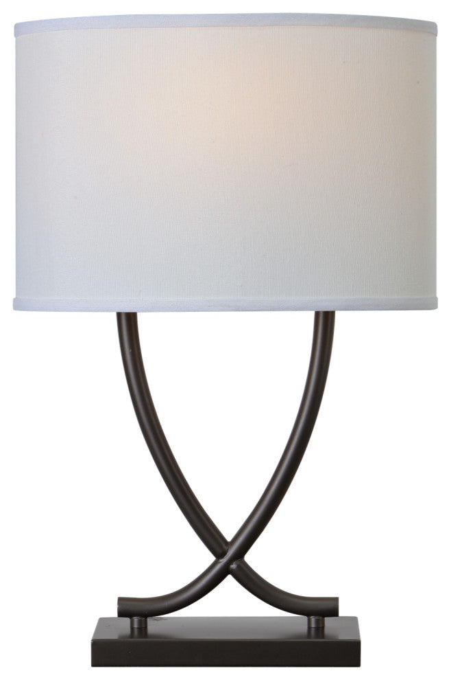 Kenroy 32926GRPH 1-Light Table Lamp, Valerie