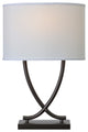 Kenroy 32926GRPH 1-Light Table Lamp, Valerie
