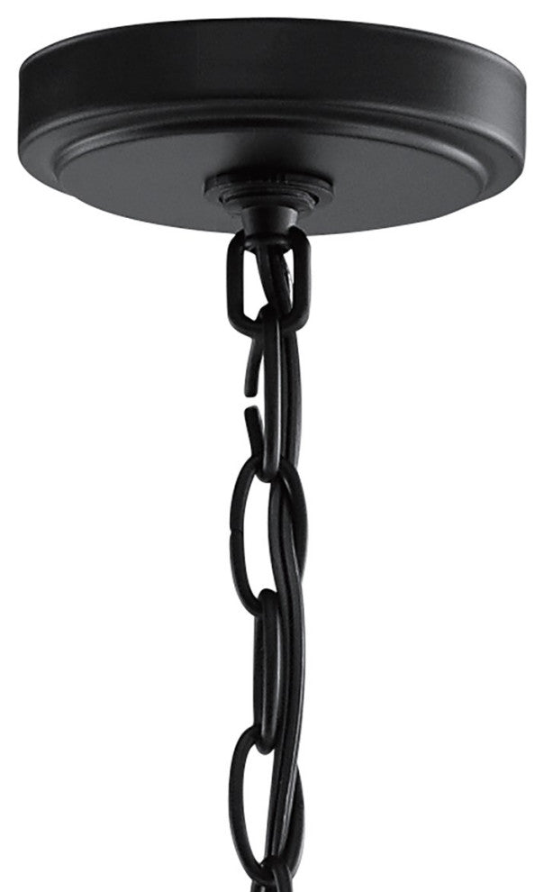 Kichler Voleta Large Foyer Pendant, Black, 4