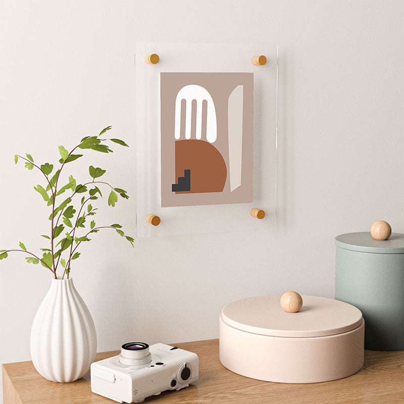 Mpgmb Shape Study 10 Floating Acrylic Print