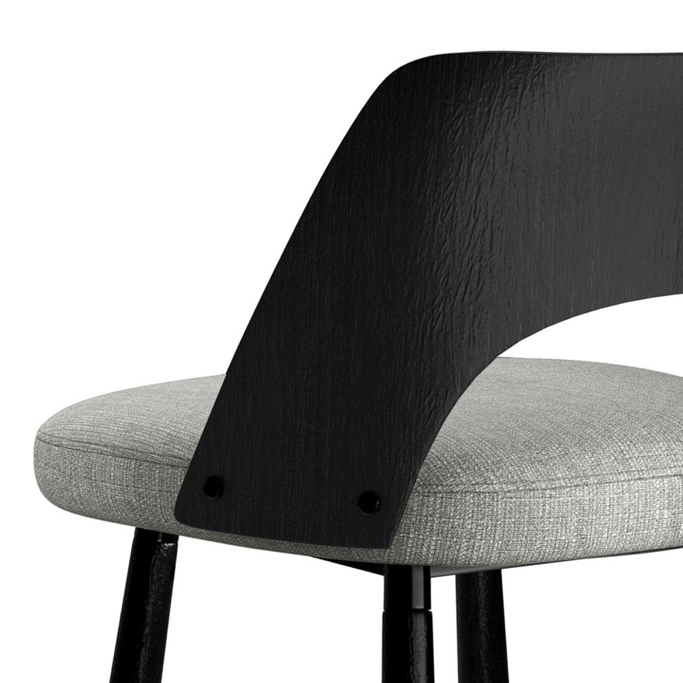 Callie Counter Height stool, Set of 2, Grey
