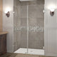Aston Nautis GS 44"x72" Completely Frameless Hinged Shower Door, Chrome