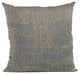 Plutus Blue Lux Abstract Luxury Throw Pillow, 12"x20"