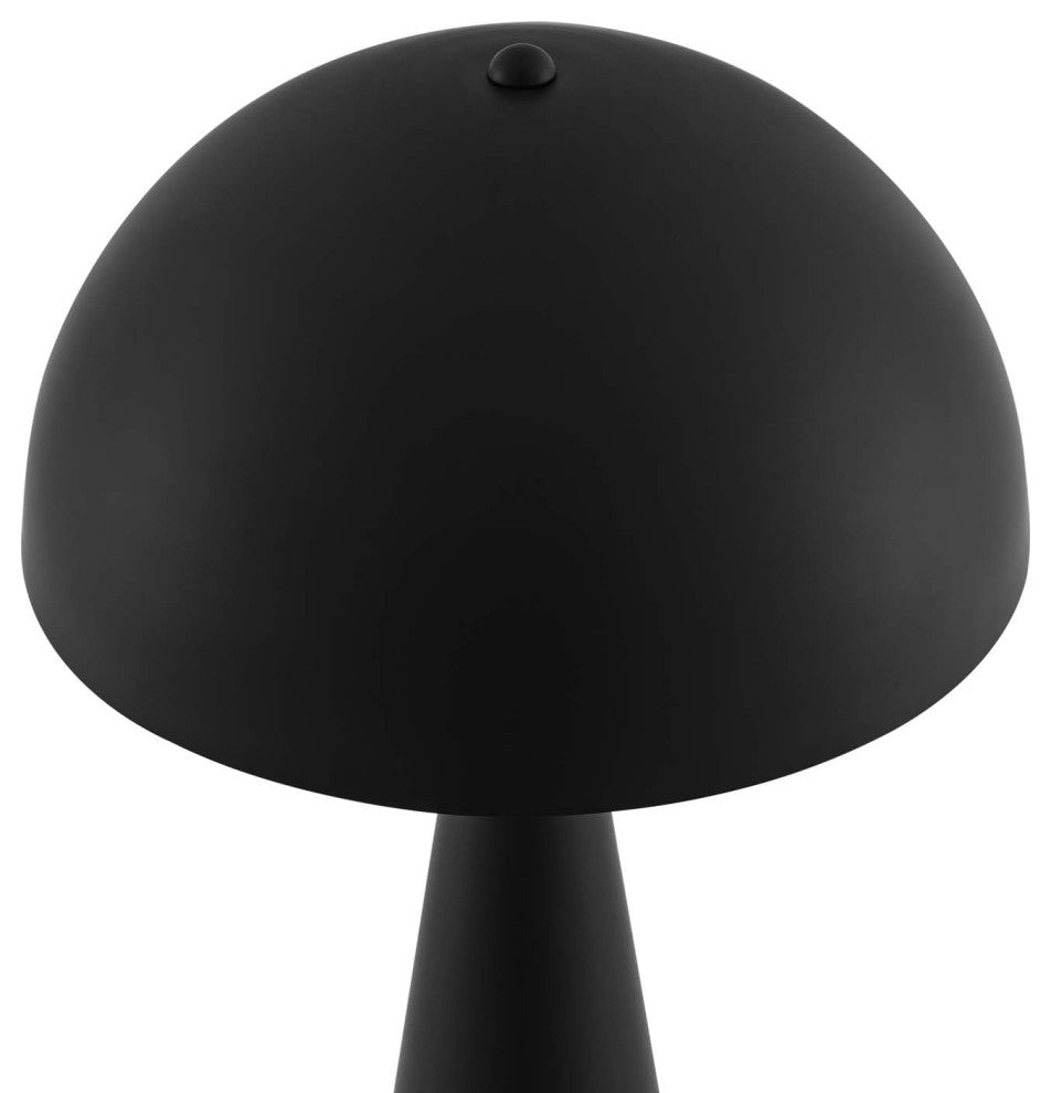 Selena Metal Table Lamp, Black