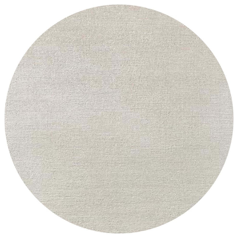 Ahgly Company Indoor Round Mid-Century Modern Area Rugs, 3' Round