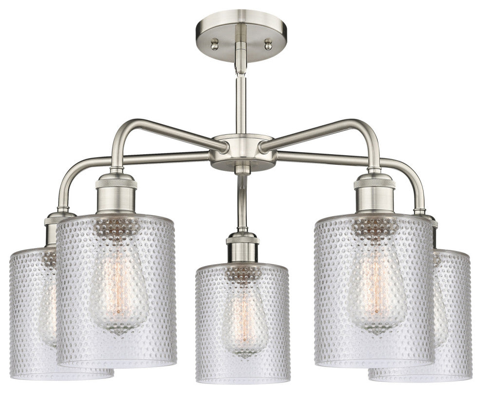 Innovations Lighting 516-5CR-15-23 Cobbleskill Chandelier - Oil Rubbed Bronze /