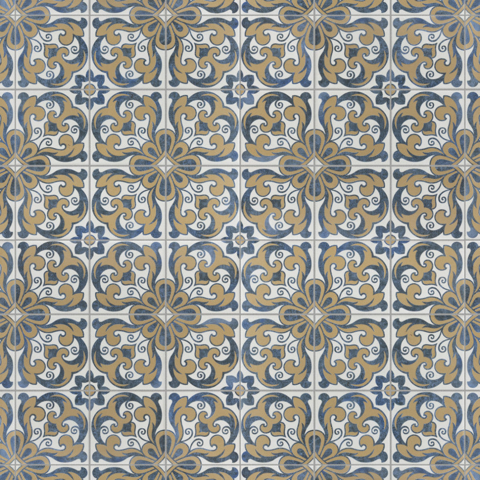 Harmonia Royal Bloom Ceramic Floor and Wall Tile