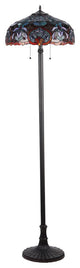 Sadie 2-Light Victorian Floor Lamp