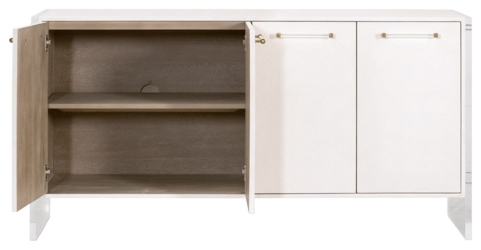 Sonia Shagreen Media Sideboard