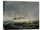 "The Ship in the Storm" Stretched Canvas Giclee by Henri Rousseau, 16"x13"