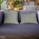 Sterling Lux Velvet Shiny Velvet Luxury Throw Pillow, Double sided 26"x26"