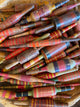 Consigned Indian Painted Rolling Pin