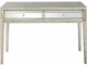 Antiqued Silver Finish Console Table