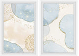 Disputed Territory Diptych, 2-Piece Set, 8x12 Panels