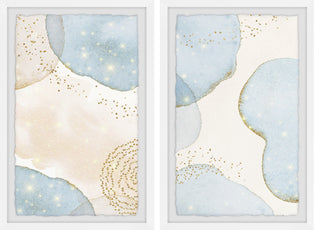 Disputed Territory Diptych, 2-Piece Set, 8x12 Panels